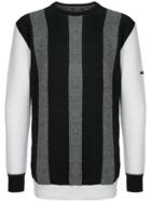Guild Prime Striped Sleeveless Sweater - Black