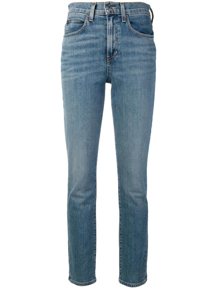 Proenza Schouler Pswl Slim Jean - Blue