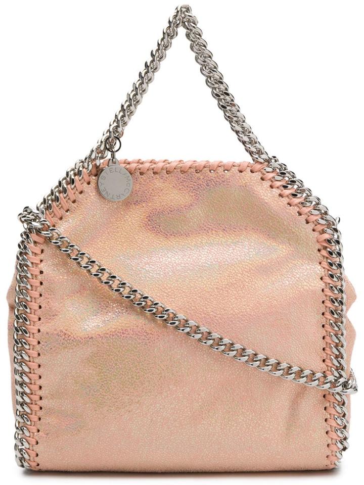 Stella Mccartney Falabella Holographic Cross Body - Orange