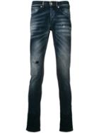 Dondup Mid-rise Stonewashed Skinny Jeans - Blue