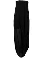 Jacquemus Strapless Asymmetric Dress - Blue