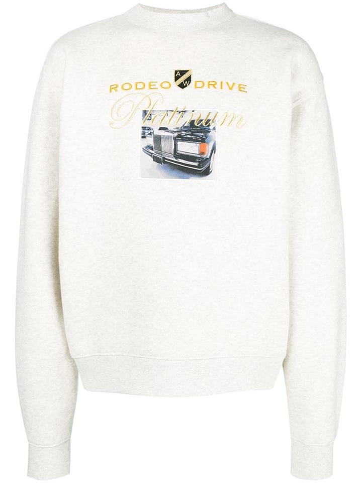 Alexander Wang Rodeo Drive Print Sweatshirt - Grey