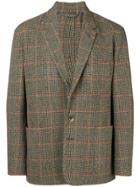 Holland & Holland 3 Pocket Checked Blazer - Green