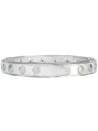 Mm6 Maison Margiela - Metallic (grey) Studded Belt - Women - Polyamide/polyester/polyurethane - One Size, Women's, Polyamide/polyester/polyurethane
