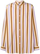 Marni Striped Buttondown Shirt - Purple