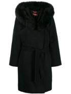 Max Mara Studio Mango Coat - Black