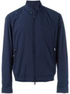 Moncler 'vence' Jacket, Men's, Size: 7, Blue, Polyamide/spandex/elastane