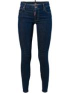 Dsquared2 Skinny Jeans, Women's, Size: 44, Blue, Cotton/spandex/elastane