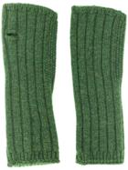 Holland & Holland Knitted Mittens - Green