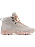 Diemme Grey Maser Lace-up Suede Hiker Boots