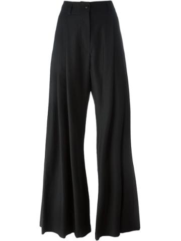 Ann Demeulemeester Icon High Waist Palazzo Pants