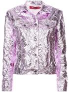 Sies Marjan Metallic Shirt Jacket - Pink