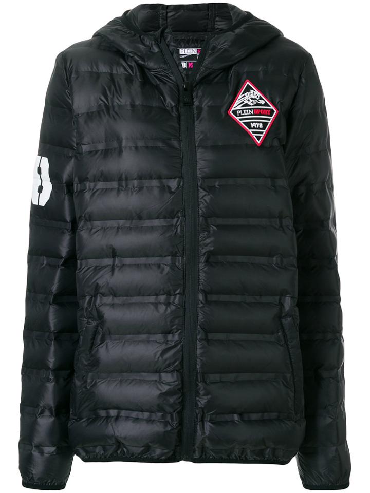 Plein Sport Stak Bay Down Jacket - Black