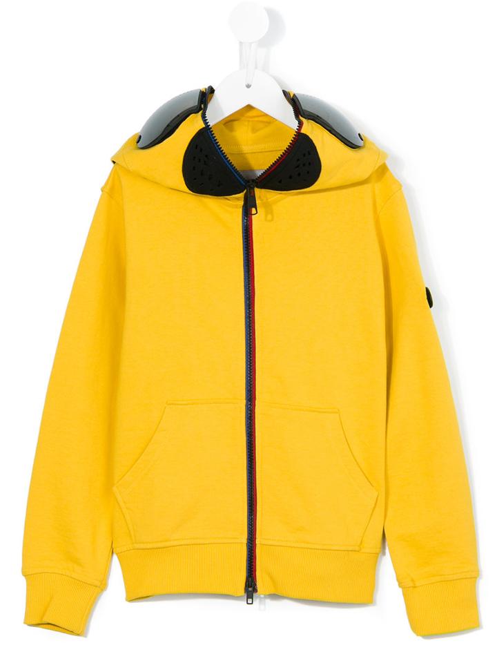 Ai Riders On The Storm Kids - Futuristic Hood Jacket - Kids - Cotton - 10 Yrs, Boy's, Yellow/orange