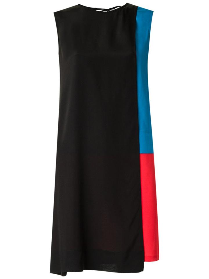 Reinaldo Lourenço - Shift Dress - Women - Silk - 36, Black, Silk