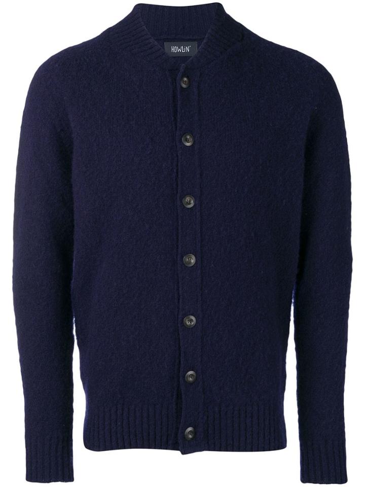 Howlin' Crew Neck Cardigan - Blue