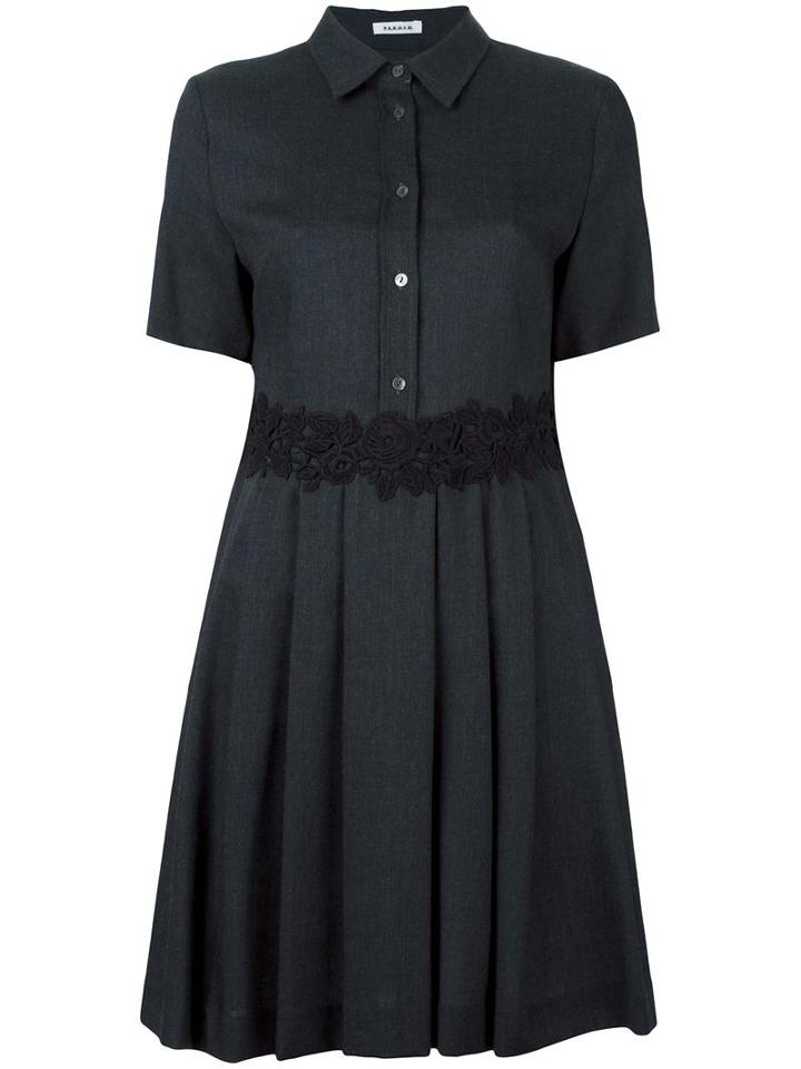 P.a.r.o.s.h. 'leena' Dress, Women's, Grey, Acrylic/wool/virgin Wool