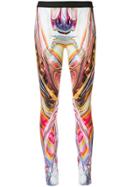 Kru Fantasy Print Thermal Leggings - Multicolour