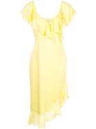 Opening Ceremony Cascade Ruffle Dress - Yellow