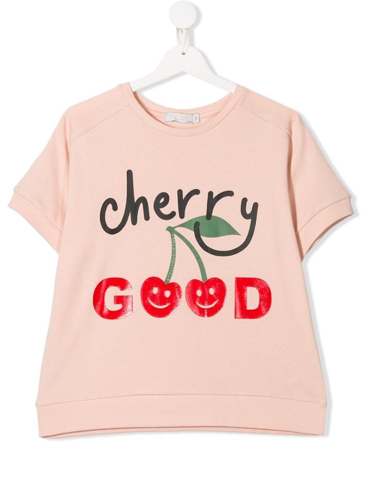 Stella Mccartney Kids Teen Cherry Good T-shirt - Pink