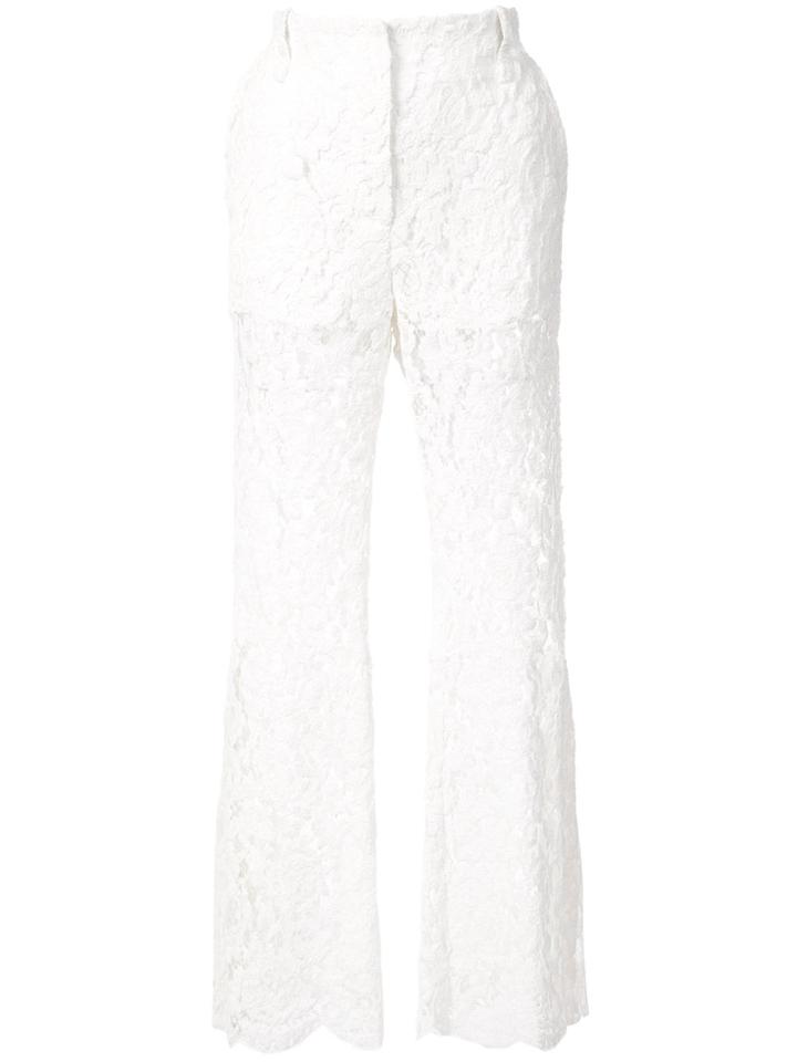 Proenza Schouler Flared Trousers - White