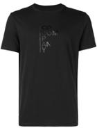 Cp Company Tonal Logo T-shirt - Black