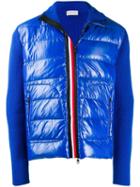 Moncler Tricolour Shell Puffer Jacket - Blue