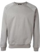 A.p.c. Crew Neck Sweatshirt, Men's, Size: Xl, Grey, Cotton