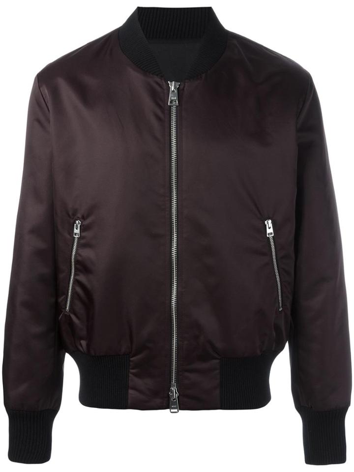 Ami Alexandre Mattiussi Zipped Teddy - Red