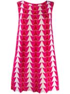 Antonino Valenti Arrow Pattern Dress - Pink