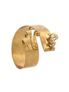 Jean Paul Gaultier Vintage 1980's/1990's Sculptured Bracelet - Gold