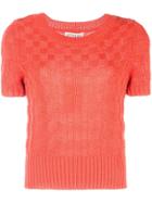 Altuzarra 'nicoletta' Knit Top - Orange