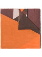 Liu Jo Graphic Patterned Scarf - Brown