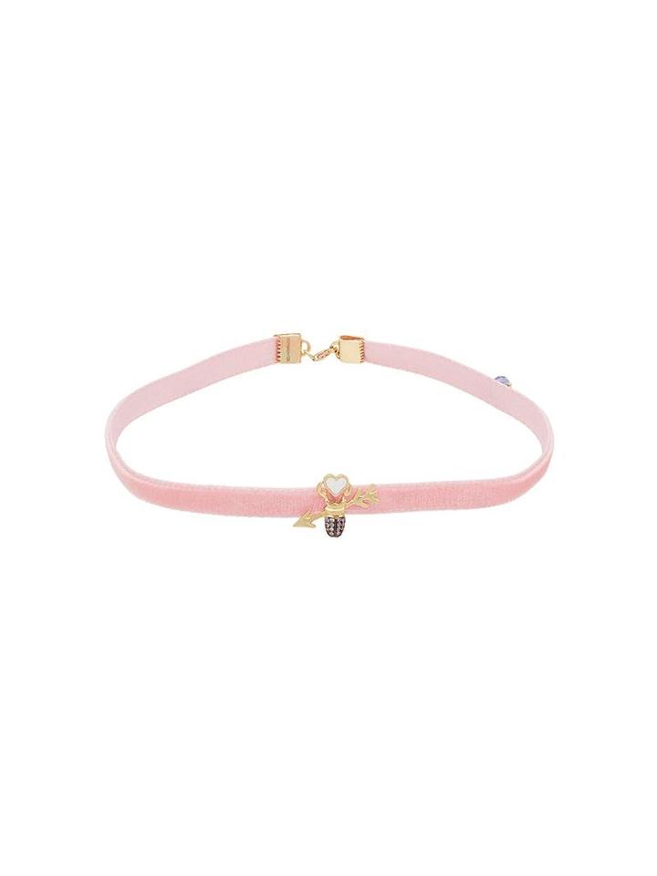 Daniela Villegas 'josefina' Choker, Women's, Metallic