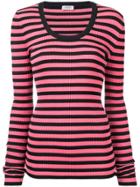 Sonia Rykiel Striped Jumper - Pink & Purple