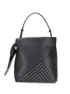 Karl Lagerfeld K/geo Hobo Stud Tote Bag - Black