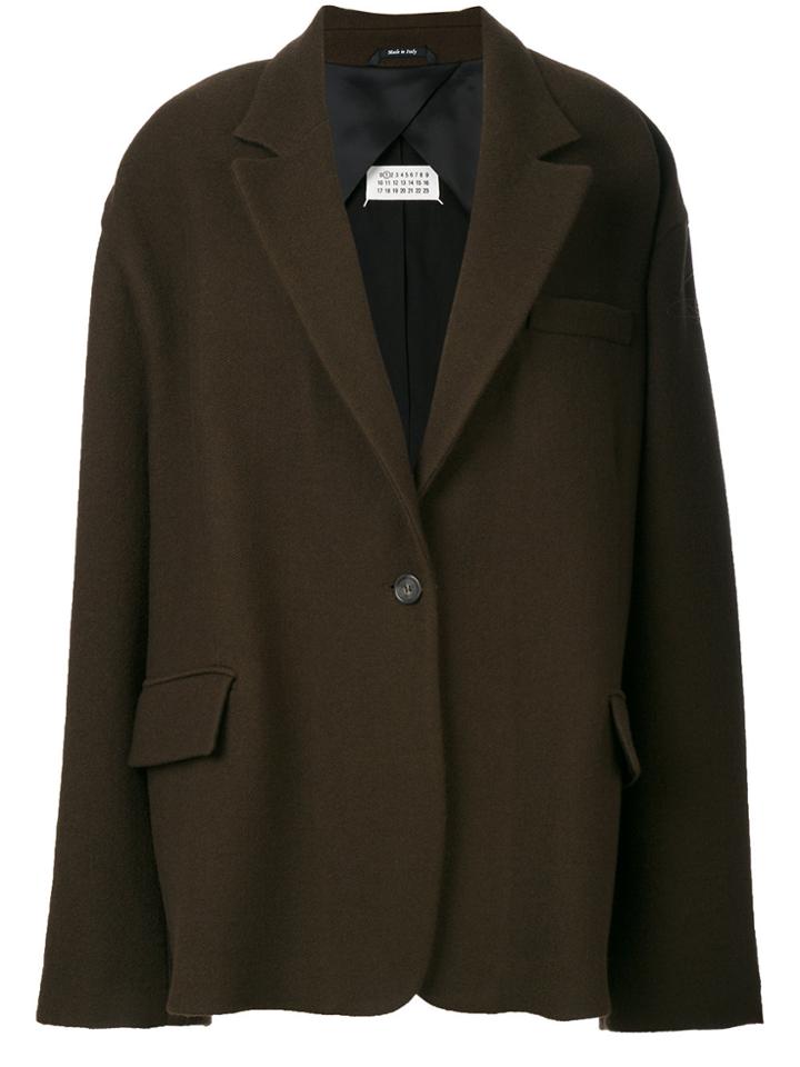 Maison Margiela Oversized Coat - Brown