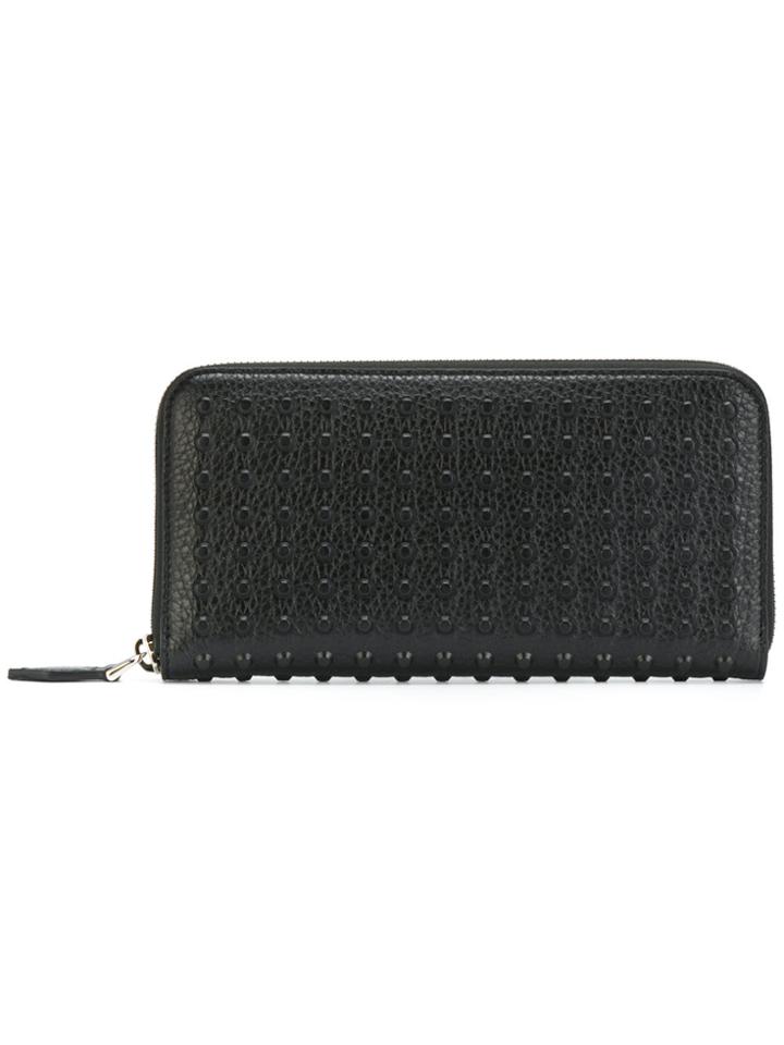 Tod's Studded Wallet - Black