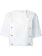 J.w.anderson Double Breasted Bib Shirt