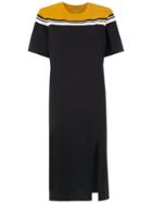 Osklen Color Block Dress - Black