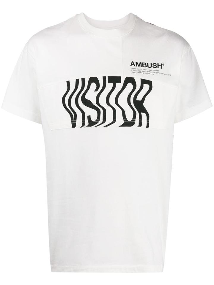 Ambush Visitor Cape T-shirt - White