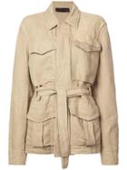 Haider Ackermann Basic Belted Jacket - Neutrals