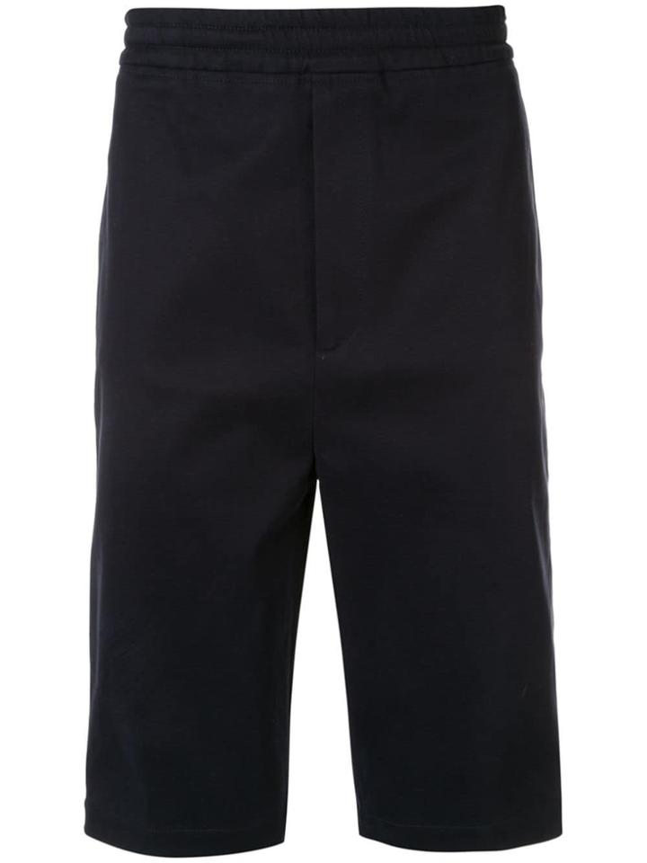 Neil Barrett Side Stripe Shorts - Blue