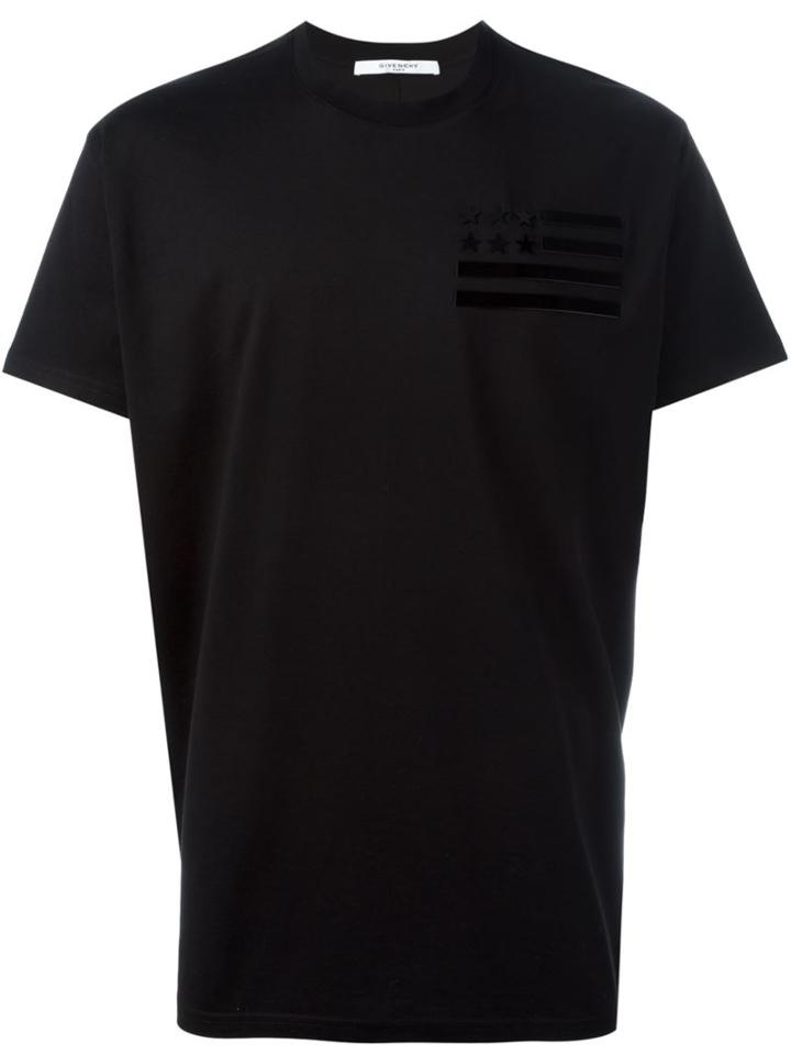 Givenchy Flag Detail T-shirt