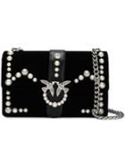 Pinko Love Embellished Bag - Black