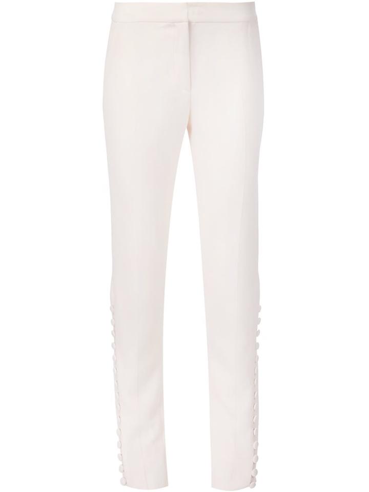 Prabal Gurung Tonal Button Detail Trousers