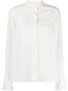 Chloé Scalloped Cuff Shirt - White