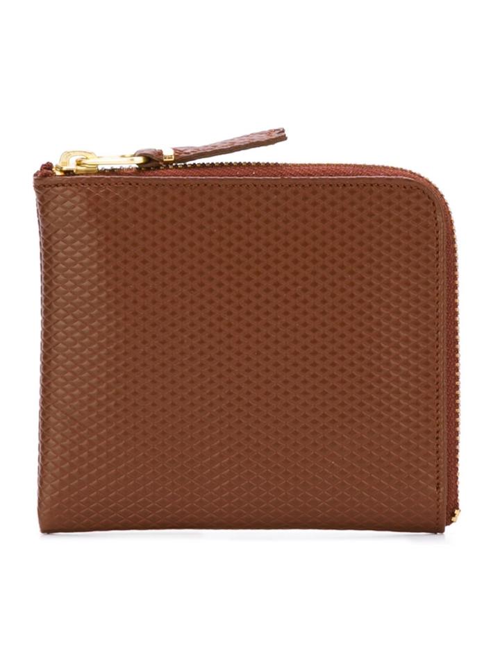 Comme Des Garçons Wallet 'luxury Group' Purse - Brown