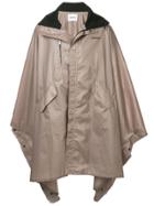 Ambush Oversized Raincoat - Brown