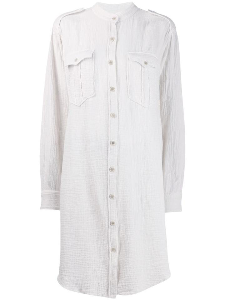 Isabel Marant Étoile Oversized Shirt Dress - White